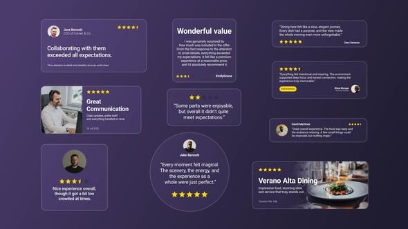 Testimonial Glass Template（090577）-技能树